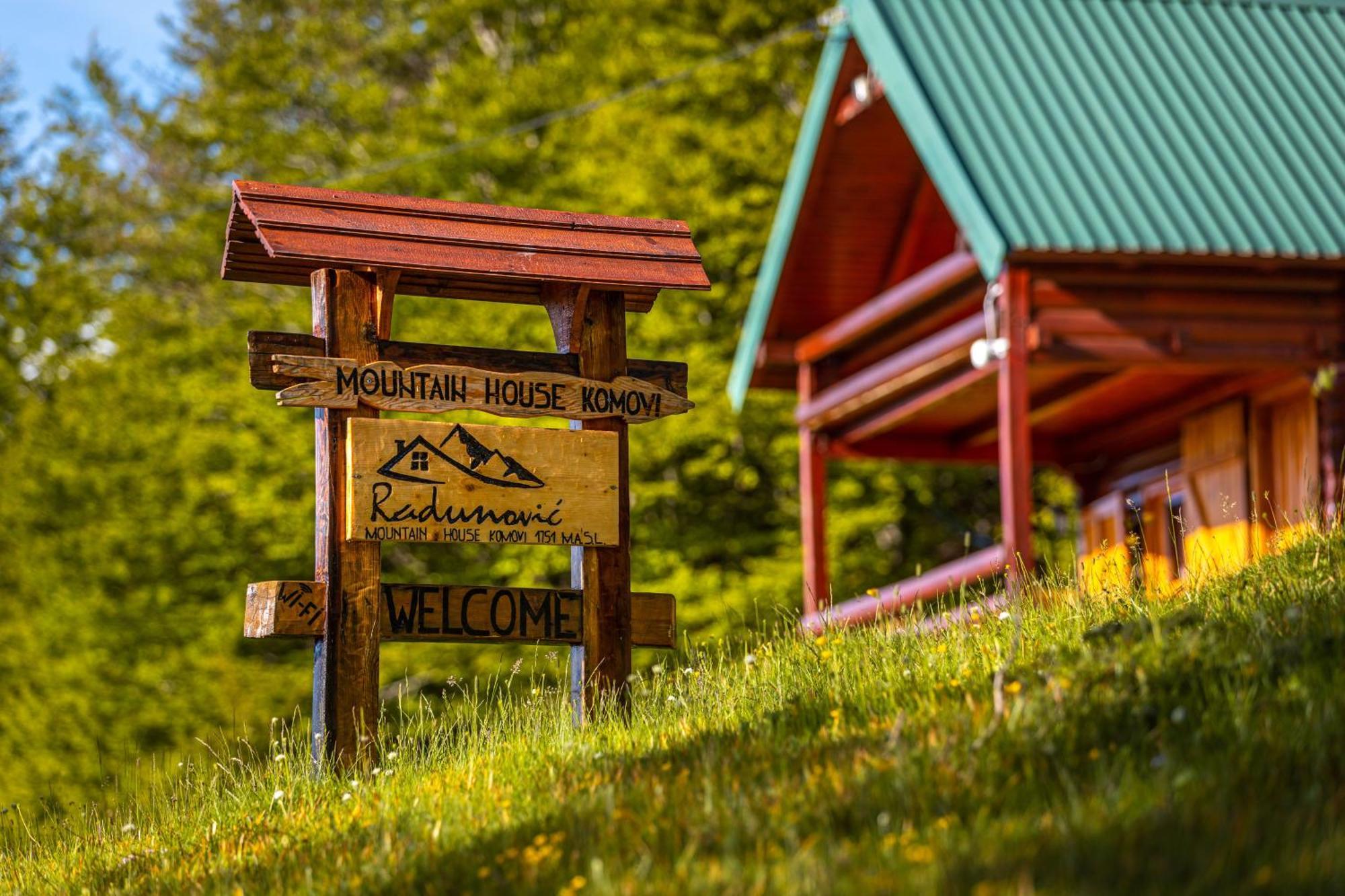 Mountain House Komovi-Radunovic Andrijevica Exteriör bild